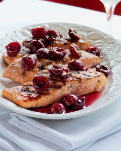 Duke's Wild Alaska Salmon With Cherries Duke's Wild Alaska Salmon With Cherries