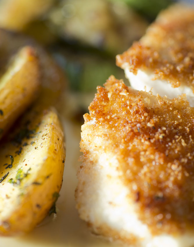 It's So Dreamy Parmesan Halibut