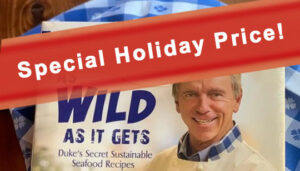 Duke's Seafood Holiday Cookbook Promotion