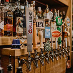 Beer Taps at Duke's, Coors LIght and others