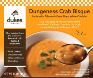 Dukes Seafood Dungeness Crab Bisque