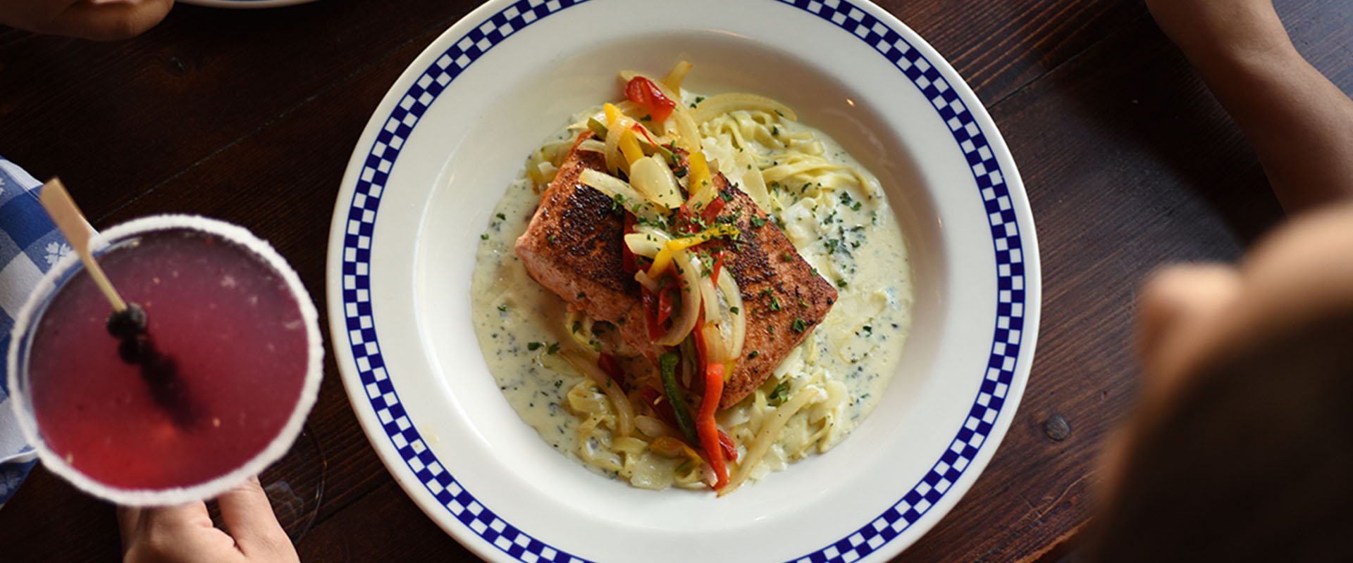 Duke's Seafood Salmon Pasta Duke's Seafood Salmon Pasta